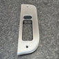 Billet aluminum window switch bezel for OBS Ford 4 door trucks. Brushed finish. Protective coating. Option: No mirror control