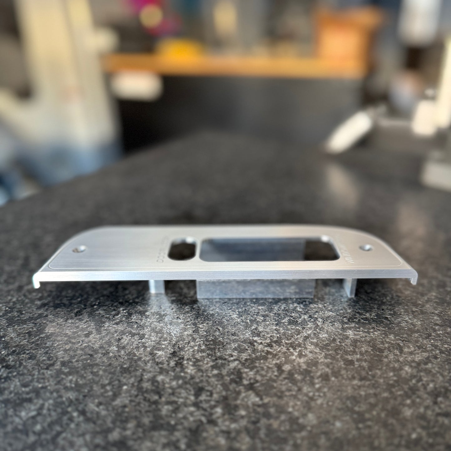 Premium brushed billet window switch bezel for OBS Ford 4 door trucks. Option: No mirror control