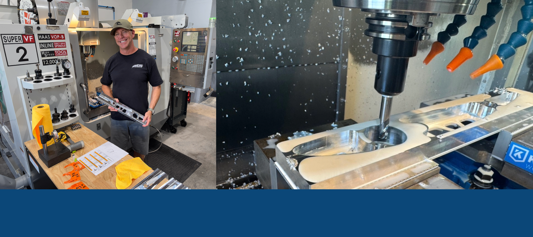 making parts at m3 mfg